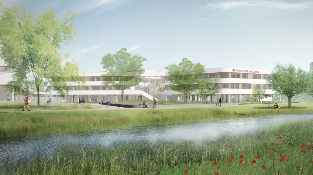 artist impression nieuwbouw Wolfert Dalton vanaf Jasonwg