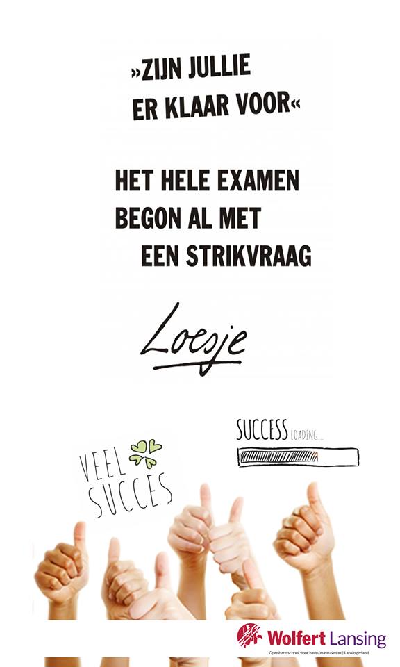 Succes Met Je Examen!