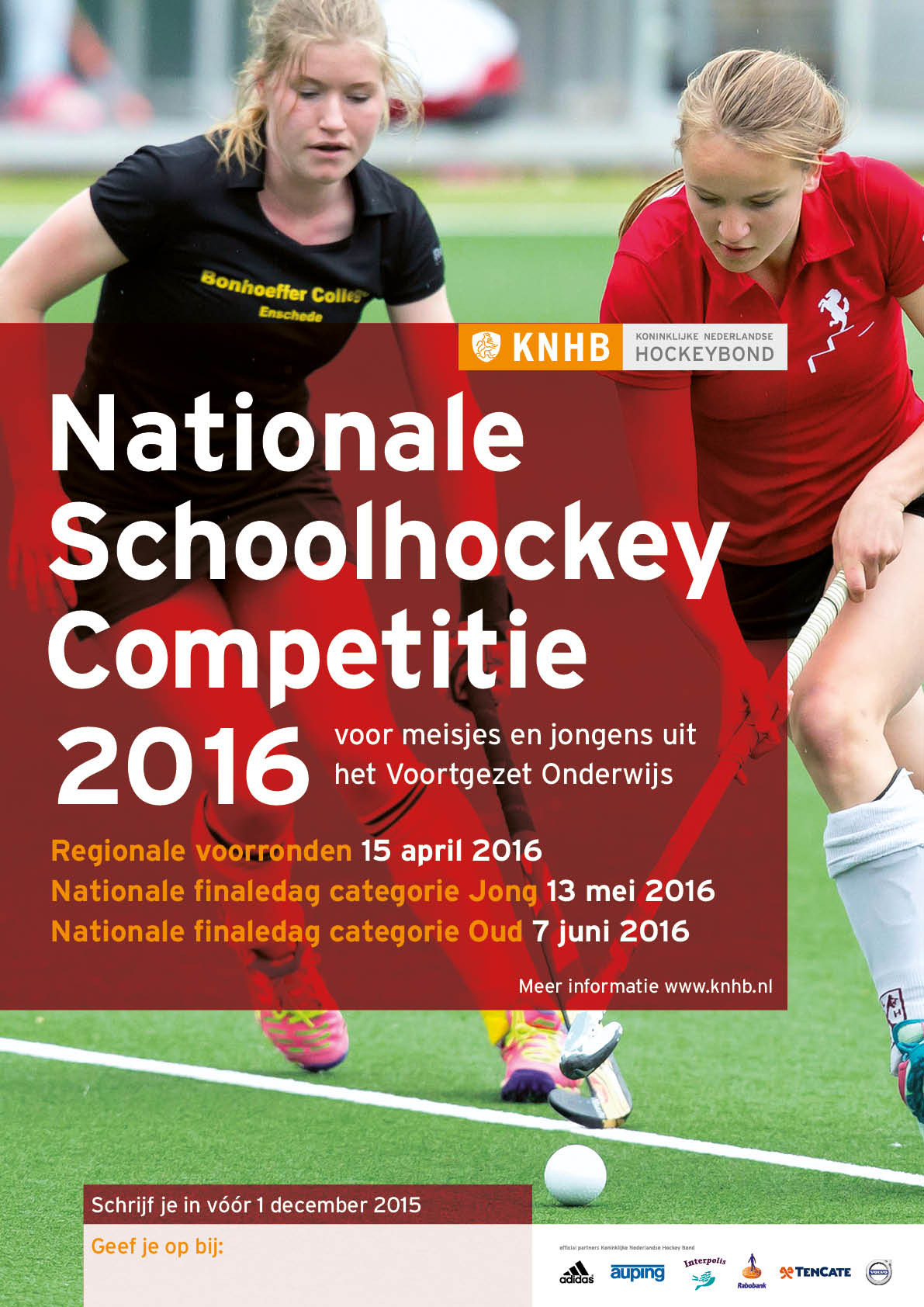 Schoolhockeycompetitie2016