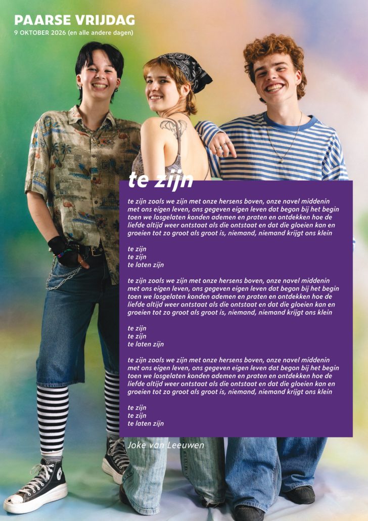 PaarseVrijdagvo Mbo GSAxGedichtenposter